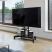 Мобильная стойка ONKRON на 1 для ТВ и сенсорных панелей ONKRON TS1350 BLACK
