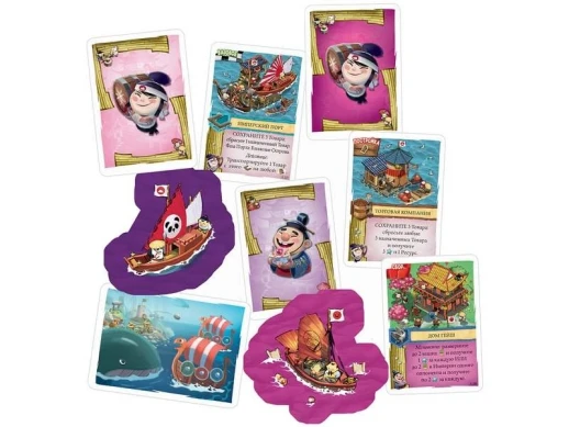 Настольная игра ZVEZDA " Поселенцы. Северные империи. Японские острова", дополнение