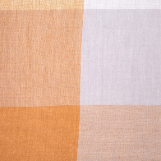 Палантин текстильный, цвет бежевый/серый, размер 68х175