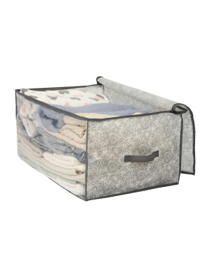 Короб для хранения Короб для хранения Grey Flower 60х50х35