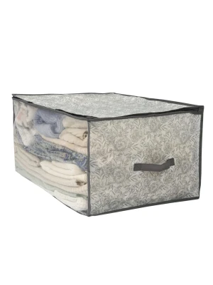 Короб для хранения Короб для хранения Grey Flower 60х50х35