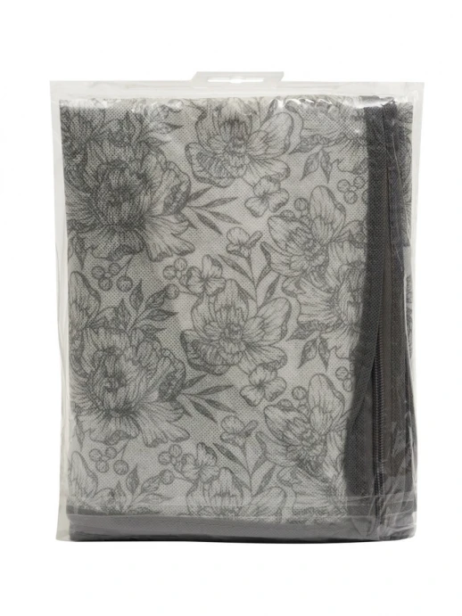 Короб для хранения Короб для хранения Grey Flower 60х50х35