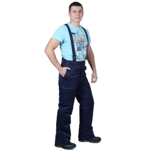 Костюм утеплённый №915, р. 48-50, рост 182-188 см, цвет тёмно-синий/василёк