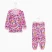 Пижама для девочки, цвет розовый/сердечки