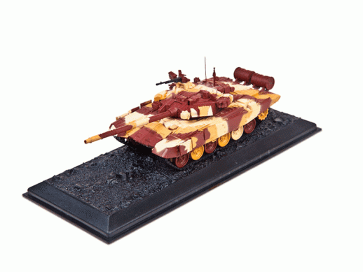 Готовая модель ZVEZDA Российский ракетно-пушечный танк Т-90С, 1/72