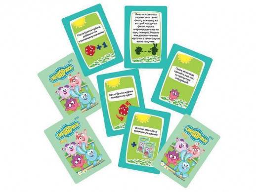 Настольная игра ZVEZDA "Смешарики. Весёлые старты.", детская