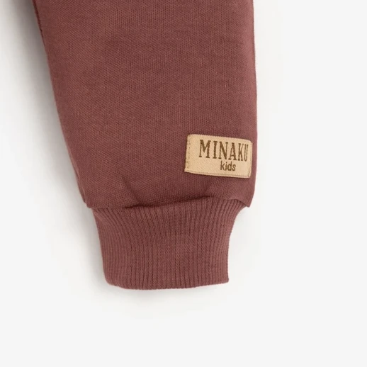 Штаны детские MINAKU, цвет коричневый