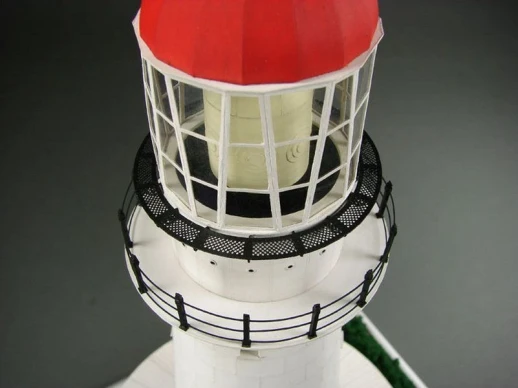Сборная картонная модель Shipyard маяк North Reef Lighthouse (№55), 1/87
