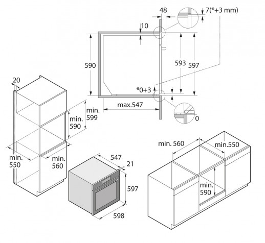 Встраиваемые электрические духовки ASKO ASKO OCS8687S