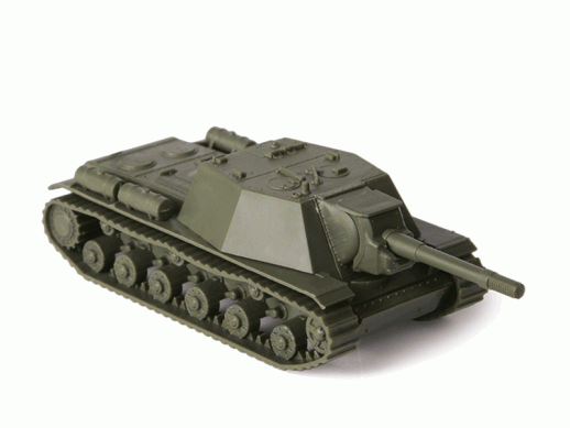 Сборная модель ZVEZDA Советская САУ СУ-152 "Зверобой"", 1/100
