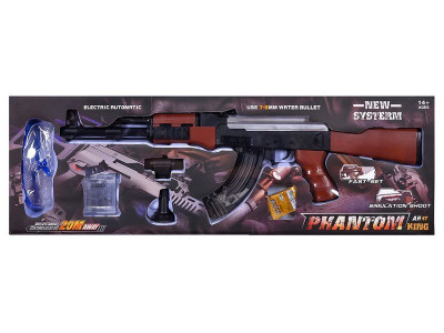 Автомат с гелевыми пулями CS Toys CS-A47N на аккумуляторе, 2 режима стрельбы + лазер