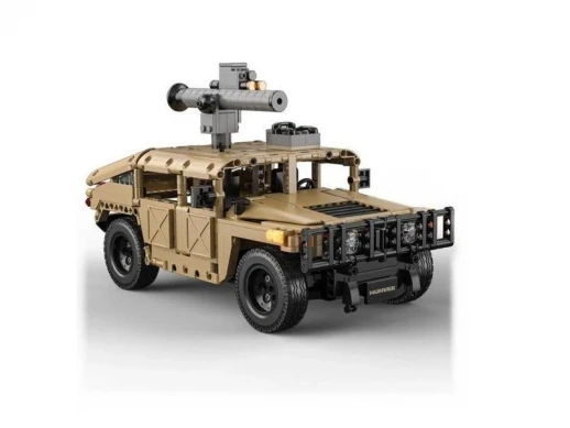 Радиоуправляемый конструктор CADA военный бронированный автомобиль HumVee, 628 деталей