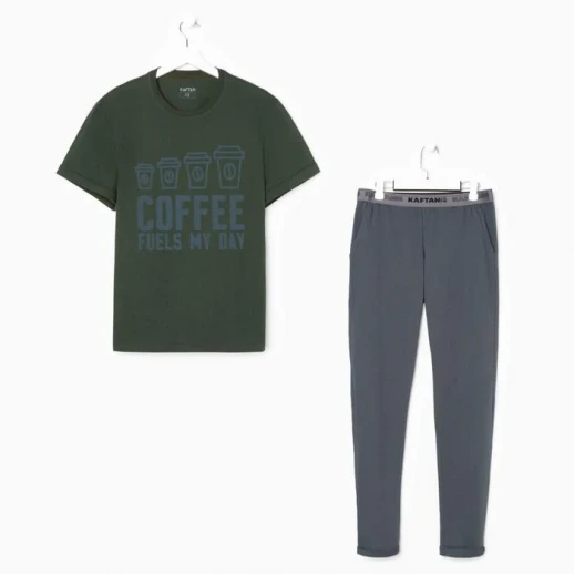 Пижама мужская KAFTAN "Coffee" р.54