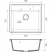 Кухонная мойка GRANFEST GranFest QUADRO Q-561 graphite