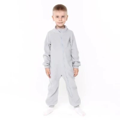 Комбинезон детский, цвет серый, рост 86-92 см