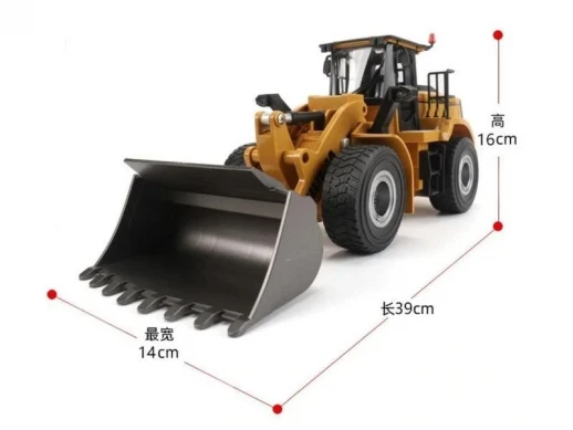 Радиоуправляемый бульдозер HUI NA TOYS 2.4G 9CH 1/24 RTR