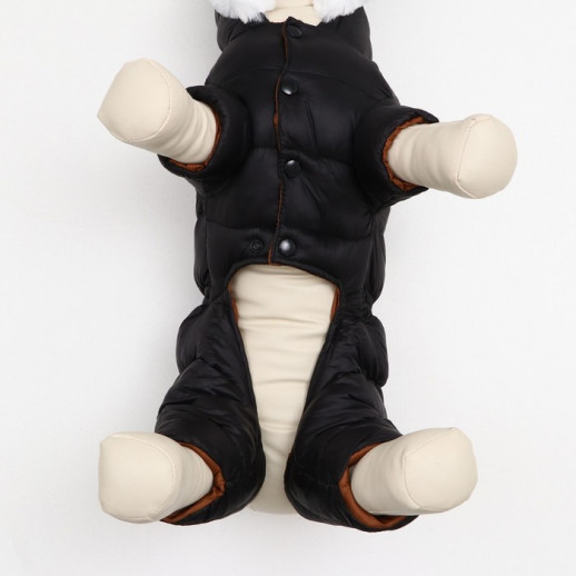 Комбинезон "Лайв" с утяжкой (ДС 36 см, ОГ 46 см, ОШ 35 см), чёрный