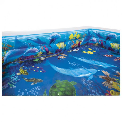 Бассейн надувной с 3D рисунком и 3D очками «Поиски сокровищ», 262 x 175 x 51 см, 54177 Bestway