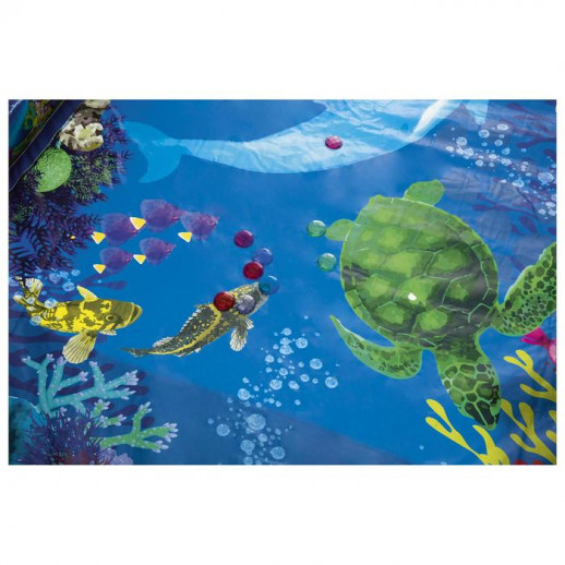 Бассейн надувной с 3D рисунком и 3D очками «Поиски сокровищ», 262 x 175 x 51 см, 54177 Bestway