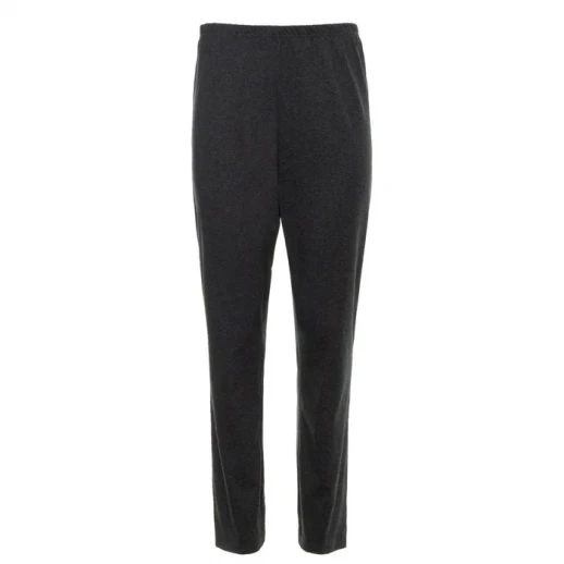 Брюки домашние женские, цвет тёмно-серый меланж