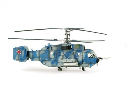 Сборная модель ZVEZDA Российский вертолет огневой поддержки морской пехоты, подарочный набор, 1/72