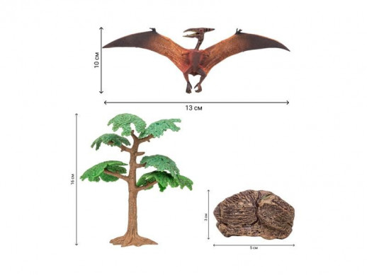 Динозавры MASAI MARA MM206-026 для детей серии "Мир динозавров" (набор фигурок из 6 пр.)