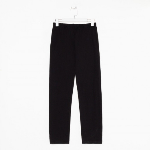 Брюки домашние женские, цвет чёрный