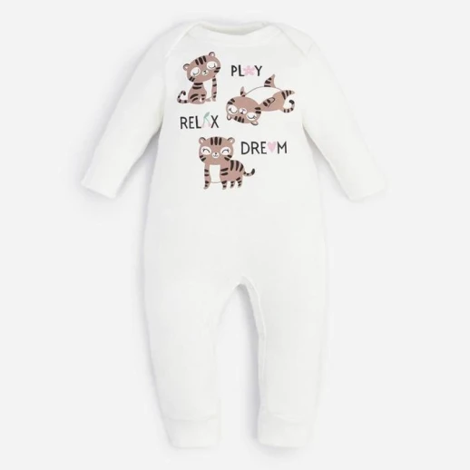 Комбинезон Крошка Я "Тигруля", бежевый