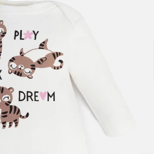 Комбинезон Крошка Я "Тигруля", бежевый