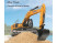 Радиоуправляемый экскаватор с гидравлической системой HUI NA TOYS 2.4G 22CH 1/16 RTR