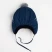 Шапка "Пингви" для мальчика, цвет синий