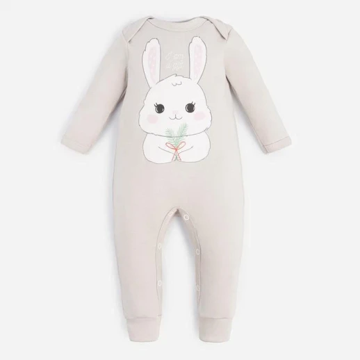 Комбинезон Крошка Я "Зайка", серый