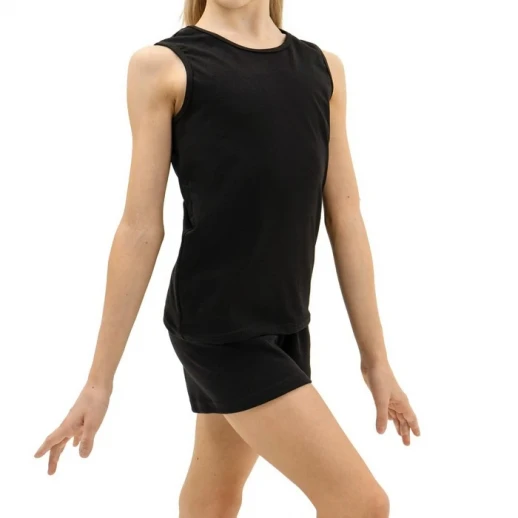 Майка спортивная Grace Dance, р. 46, цвет чёрный