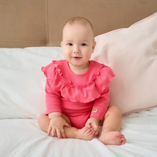 Боди для девочки MINAKU, цвет коралловый