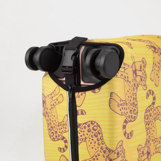 Чехол на чемодан 28", цвет жёлтый