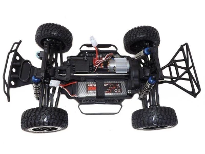 Радиоуправляемый шорт-корс Remo Hobby EX3 (красный) 4WD 2.4G 1/10 RTR