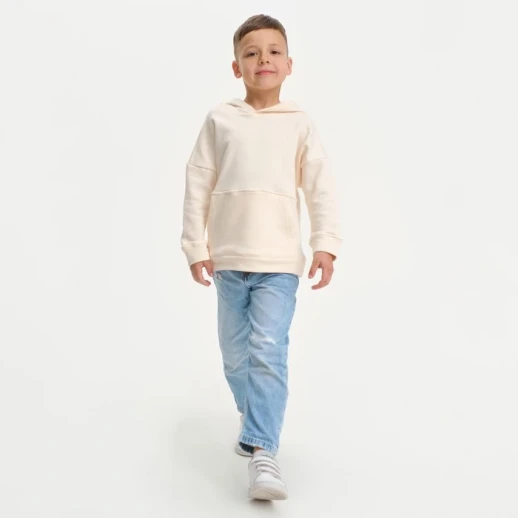 Худи детское KAFTAN "Basic line", цвет бежевый