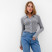 Джемпер женский MINAKU: Knitwear collection цвет серый