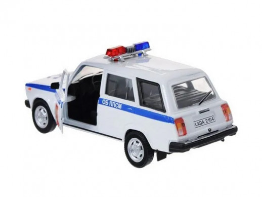 Машина Autotime "LADA 2104" полиция 1:36
