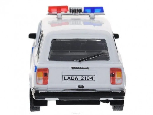 Машина Autotime "LADA 2104" полиция 1:36