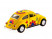 Машина Kinsmart 1967 Volkswagen Classical Beetle with printing инерция (1/12шт.) 1:32 б/к