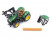 Трактор Siku 1540 John Deere с фронтальным погрузчиком для захвата брёвен