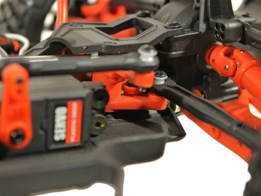 Радиоуправляемый шорт-корс Remo Hobby EX3 UPGRADE (красный) 4WD 2.4G 1/10 RTR