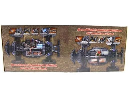 Радиоуправляемый шорт-корс Remo Hobby EX3 UPGRADE (красный) 4WD 2.4G 1/10 RTR