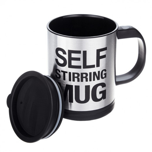 Термокружка, 350 мл, Экземпляр "Мастер К", саморазмешивающая, 11.5 х 8.9 см