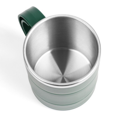 Термокружка, 450 мл, Поход "Лучший охотник", сохраняет тепло 2 ч, зеленая