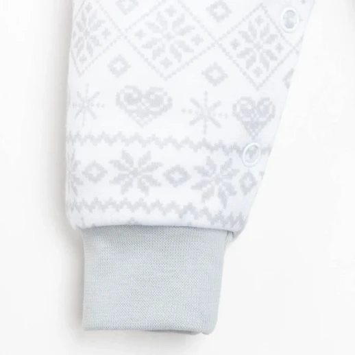 Комбинезон Крошка Я "Снежинка" см, белый