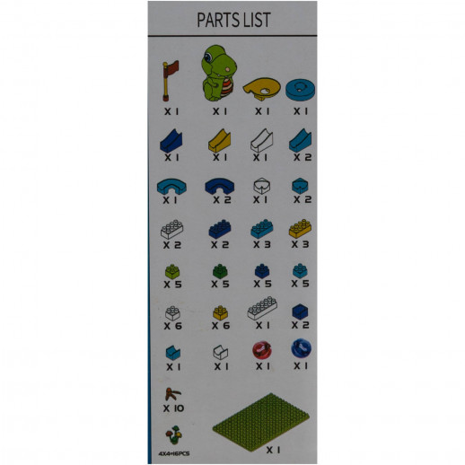 Конструктор ГЛАВИГРУШКА СM 4040 блочный 91 деталь