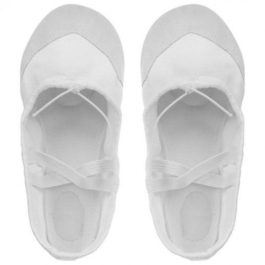 Балетки спортивные, р. 35, длина стопы 21,5 см, цвет белый