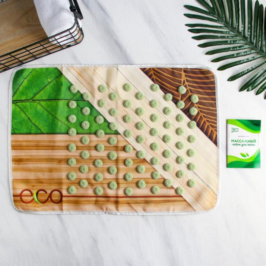 Массажный коврик для спины «Эко»